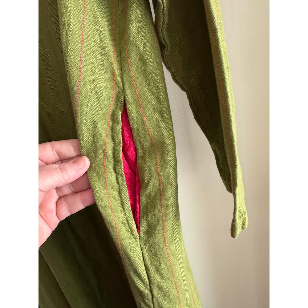 Chapter 2 by Khaadi Kurta tunic/dress green long sleeve - MED - Picture 5 of 15